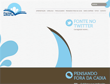 Tablet Screenshot of fonteeditorial.com.br